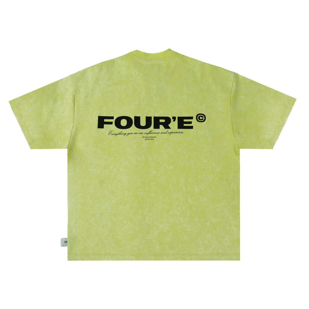 Everyday Logo Tee - Washed Green