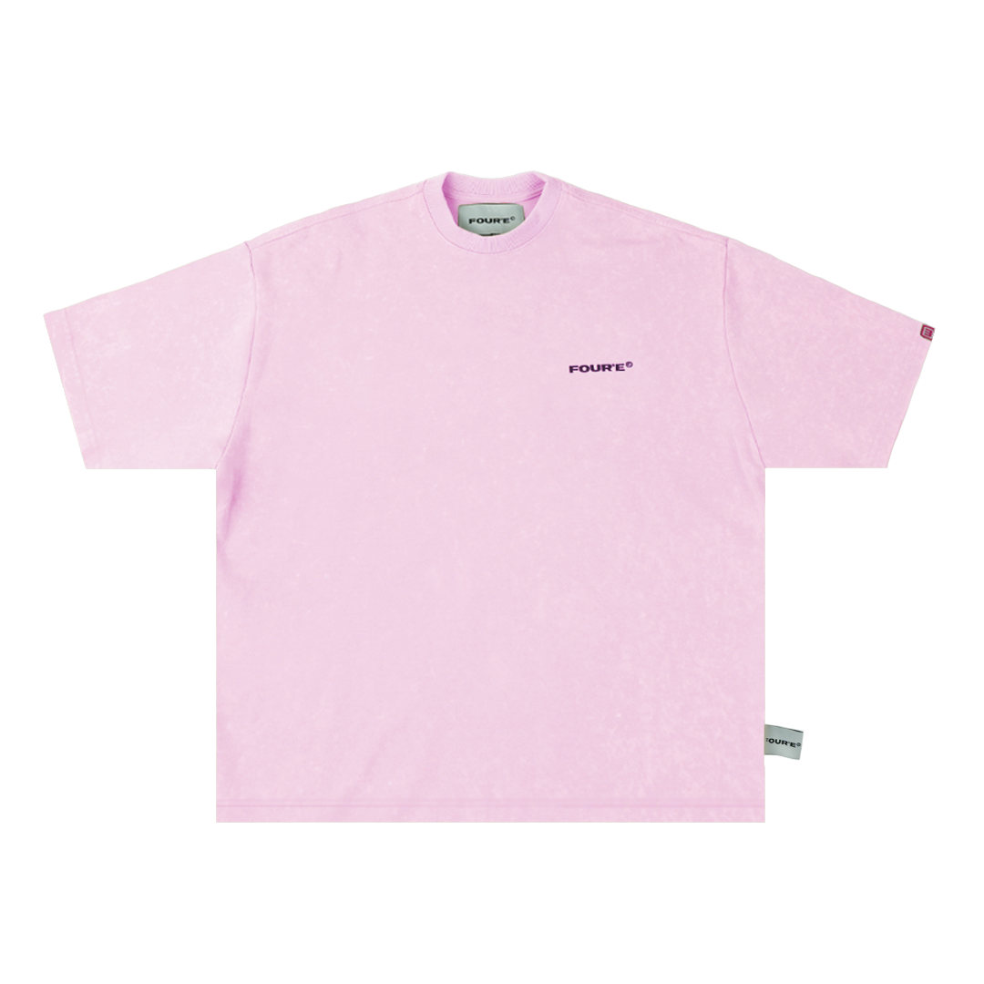 Everyday Logo Tee - Washed Pink