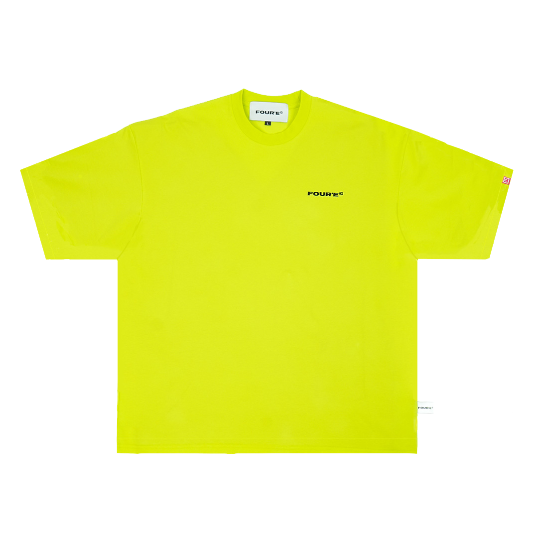 Everyday Logo Tee - Neon Green