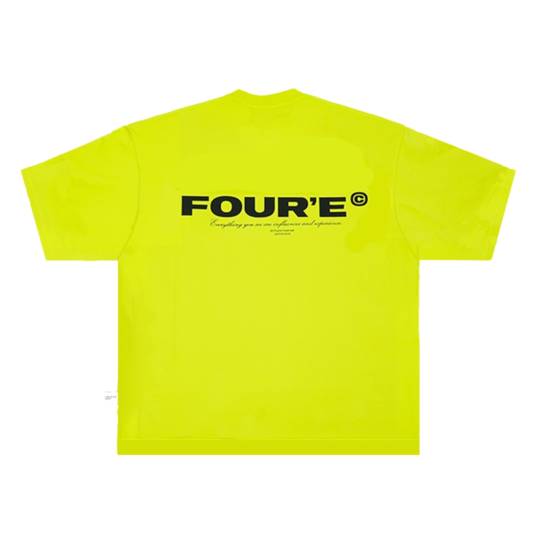Everyday Logo Tee - Neon Green