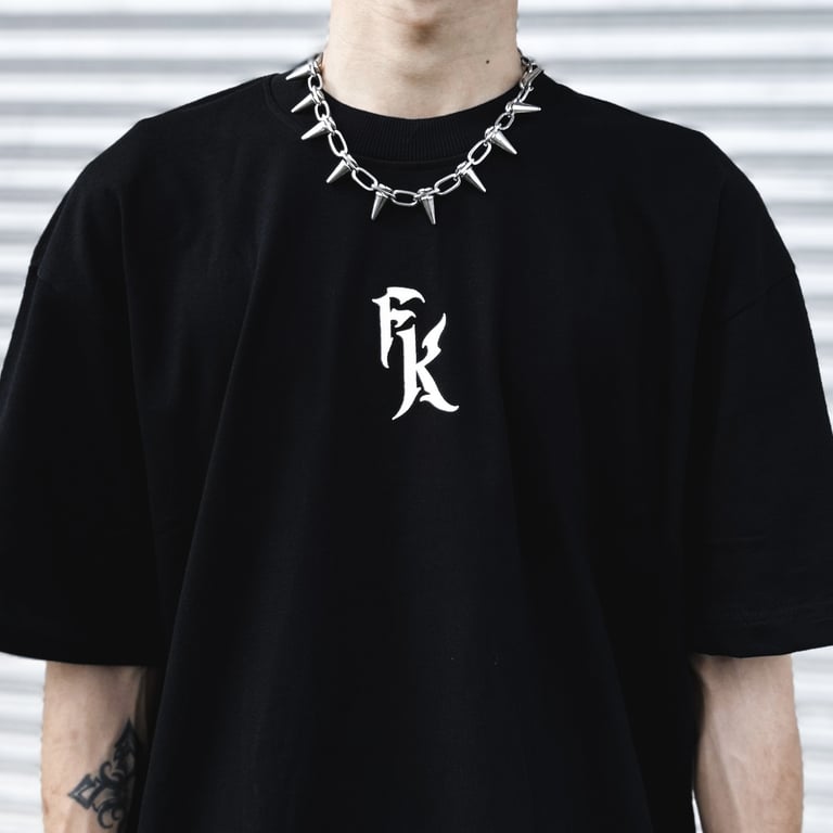 A&D WINGS LOGO BLACK TEE