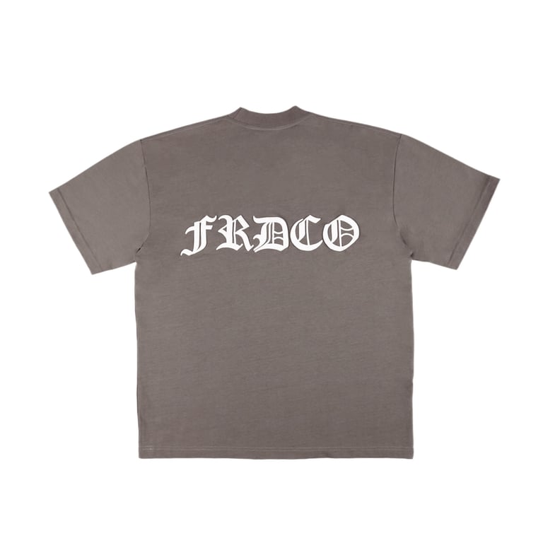 SS24 EMBOSSED LOGO KHAKI TEE