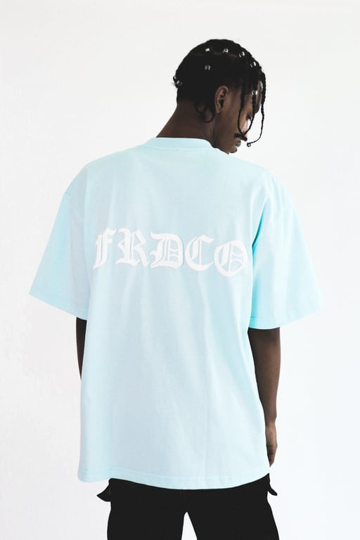 SS24 EMBOSSED LOGO TIFFANY TEE