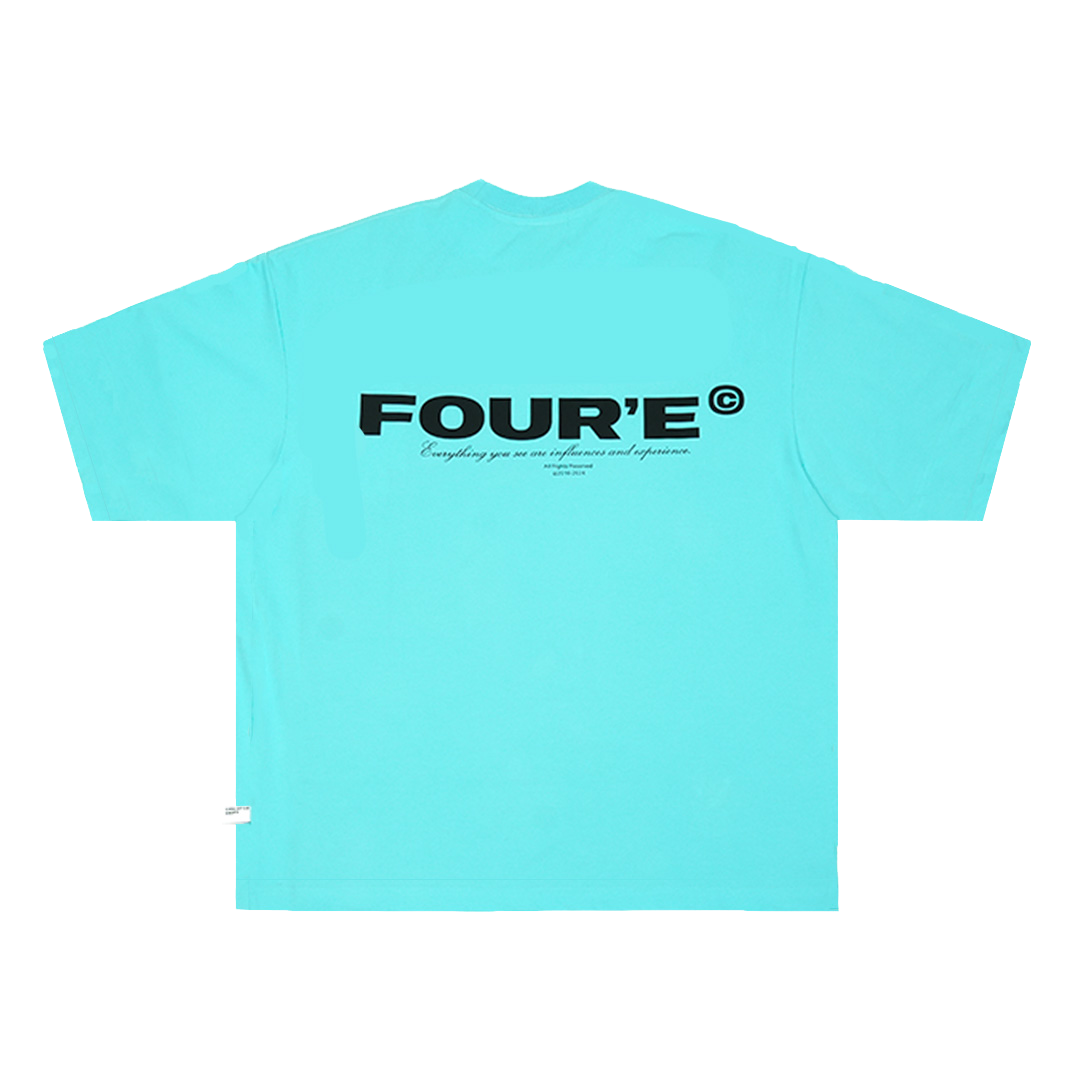 Everyday Logo Tee - Tiffany Blue