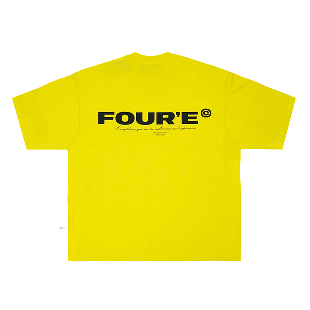 Everyday Logo Tee - Yellow