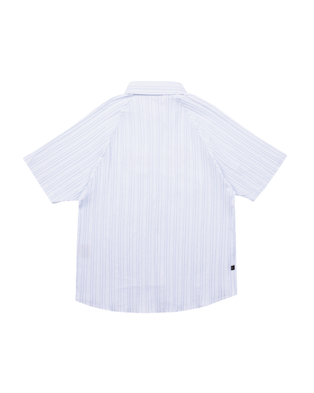 Logo Striped Shirt Blue