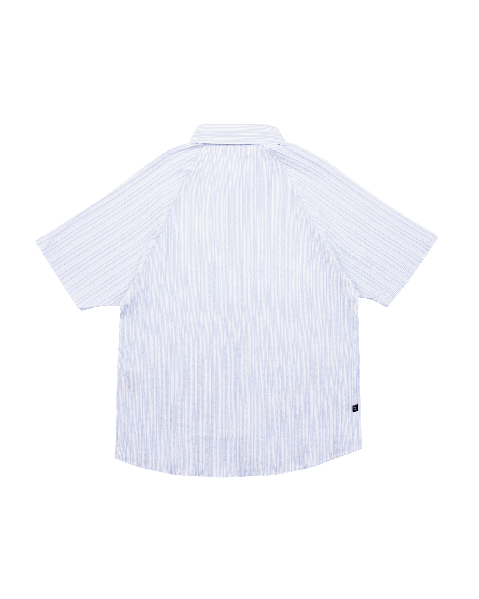 Logo Striped Shirt Blue