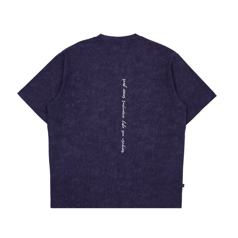 Core Basic Washed Tee Navy