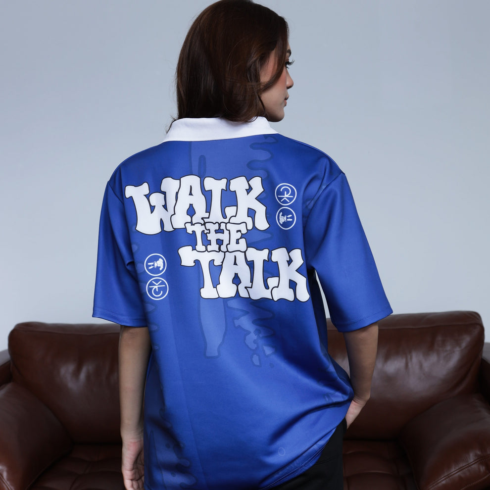 Walk The Talk Jersey Blue