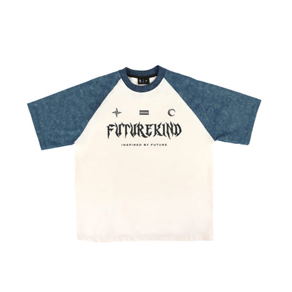 RETRO WASHED BLUE TEE
