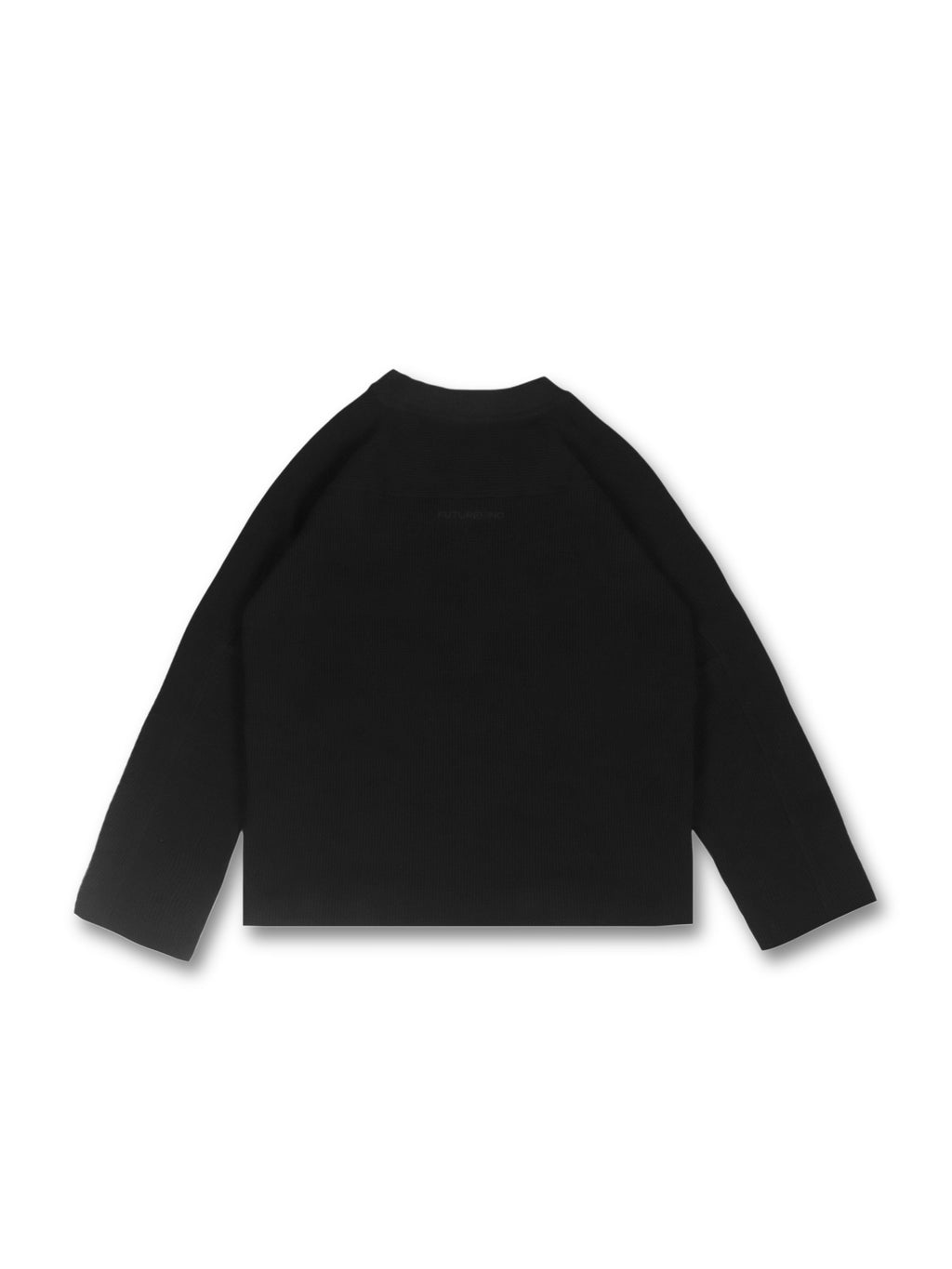 Waffle Structural Long Sleeve Black