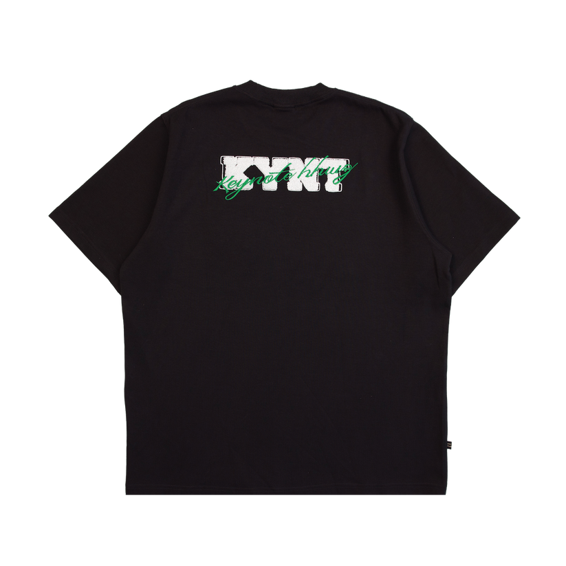 Layered Tide Tee Black