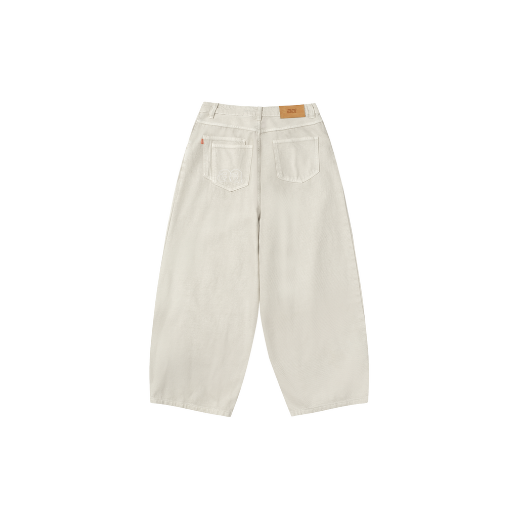 A.A Ecru 5 Pocket Baggy