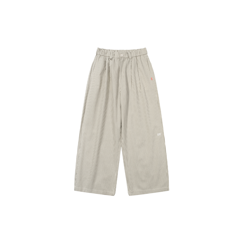 A.A Black Stripe Loose Pants
