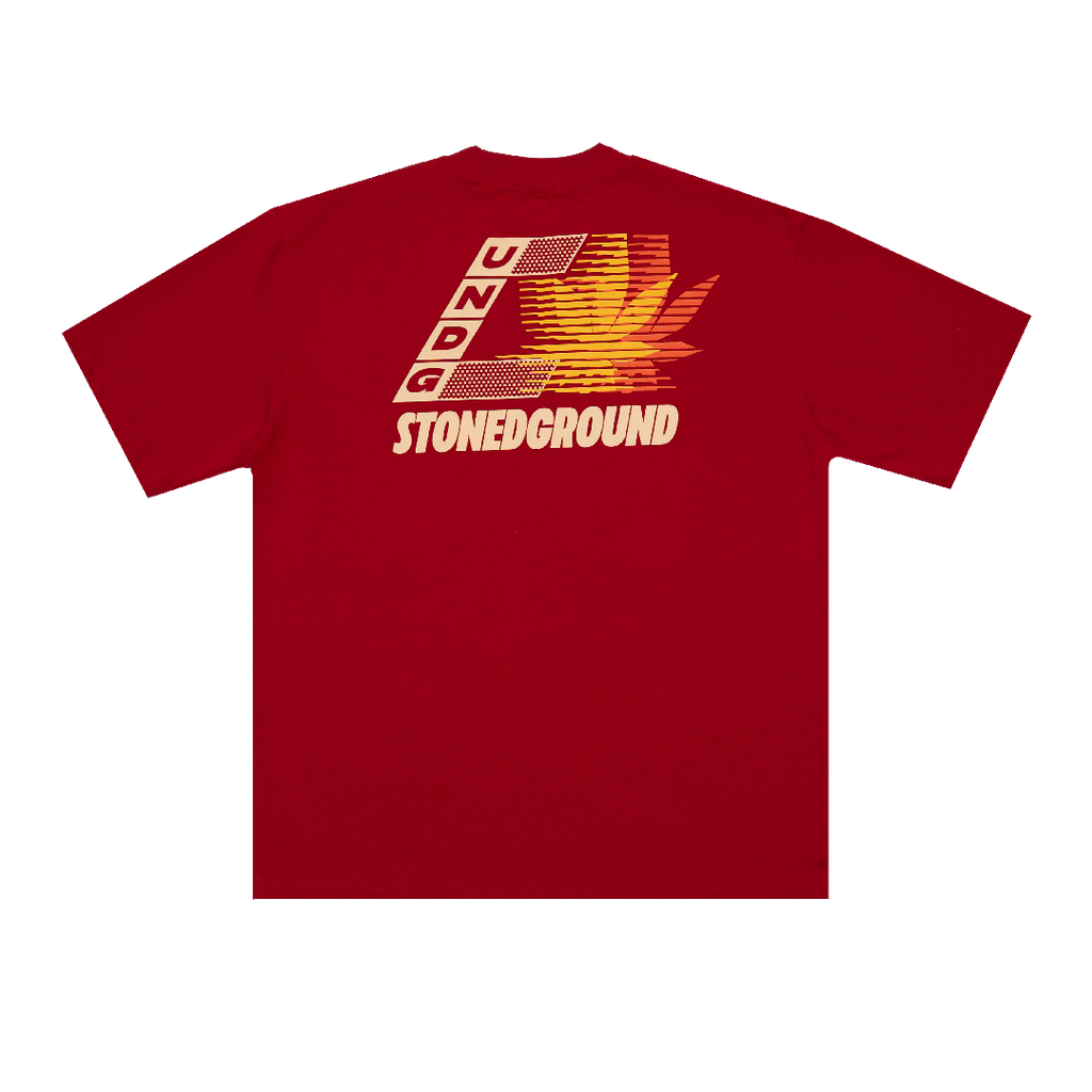 Stonedground : Sprint Logo Tee Red