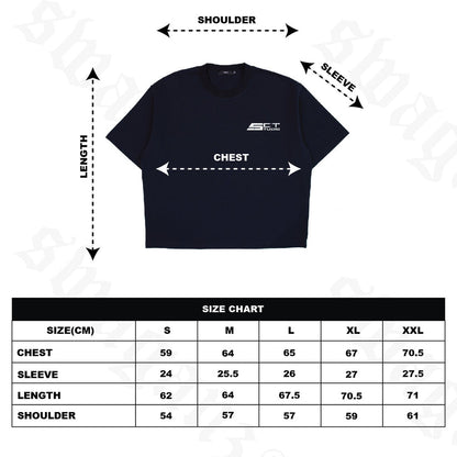 SS25 Boxy Tee Black