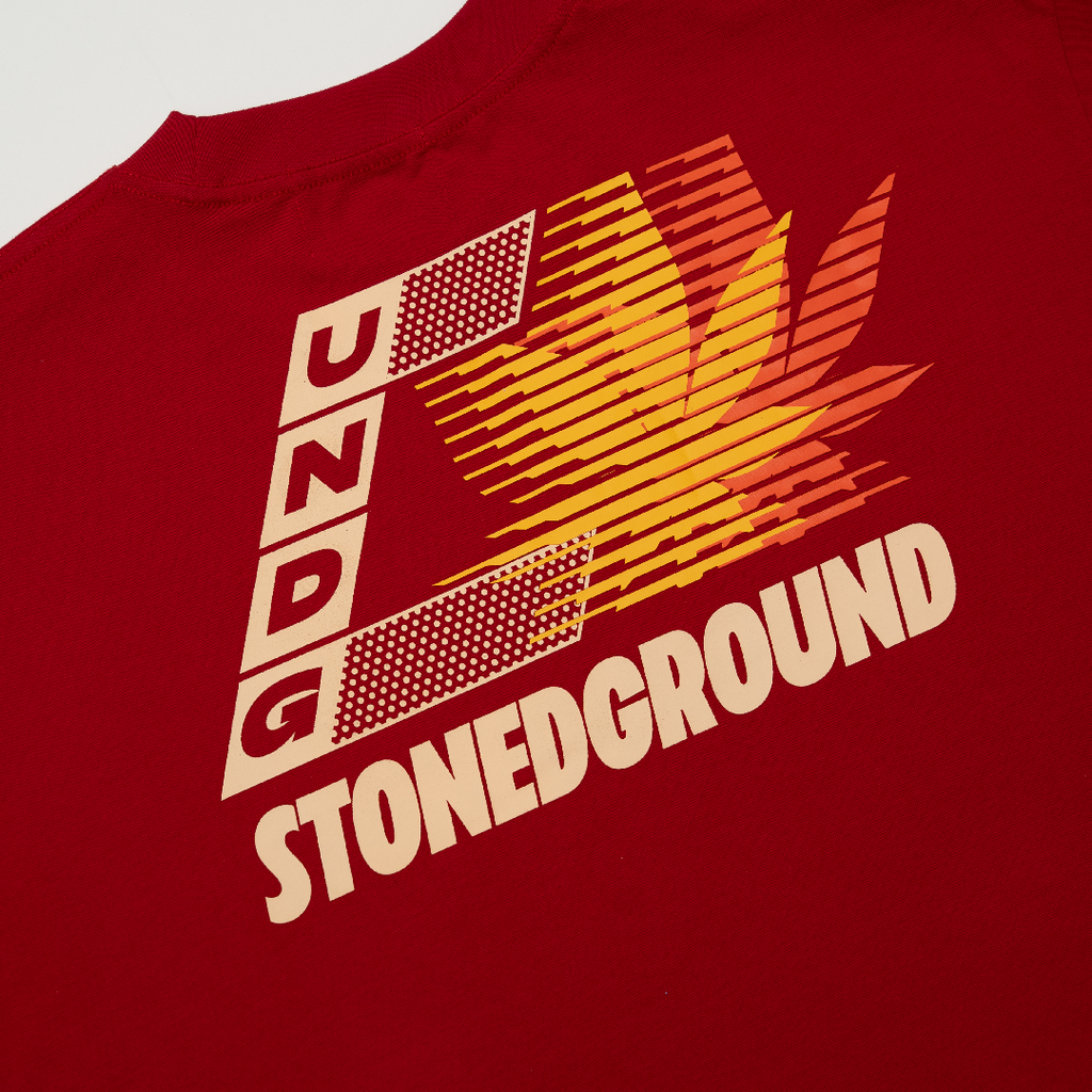 Stonedground : Sprint Logo Tee Red