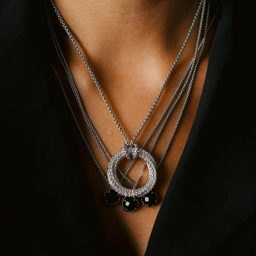 Obsidian Single Necklace