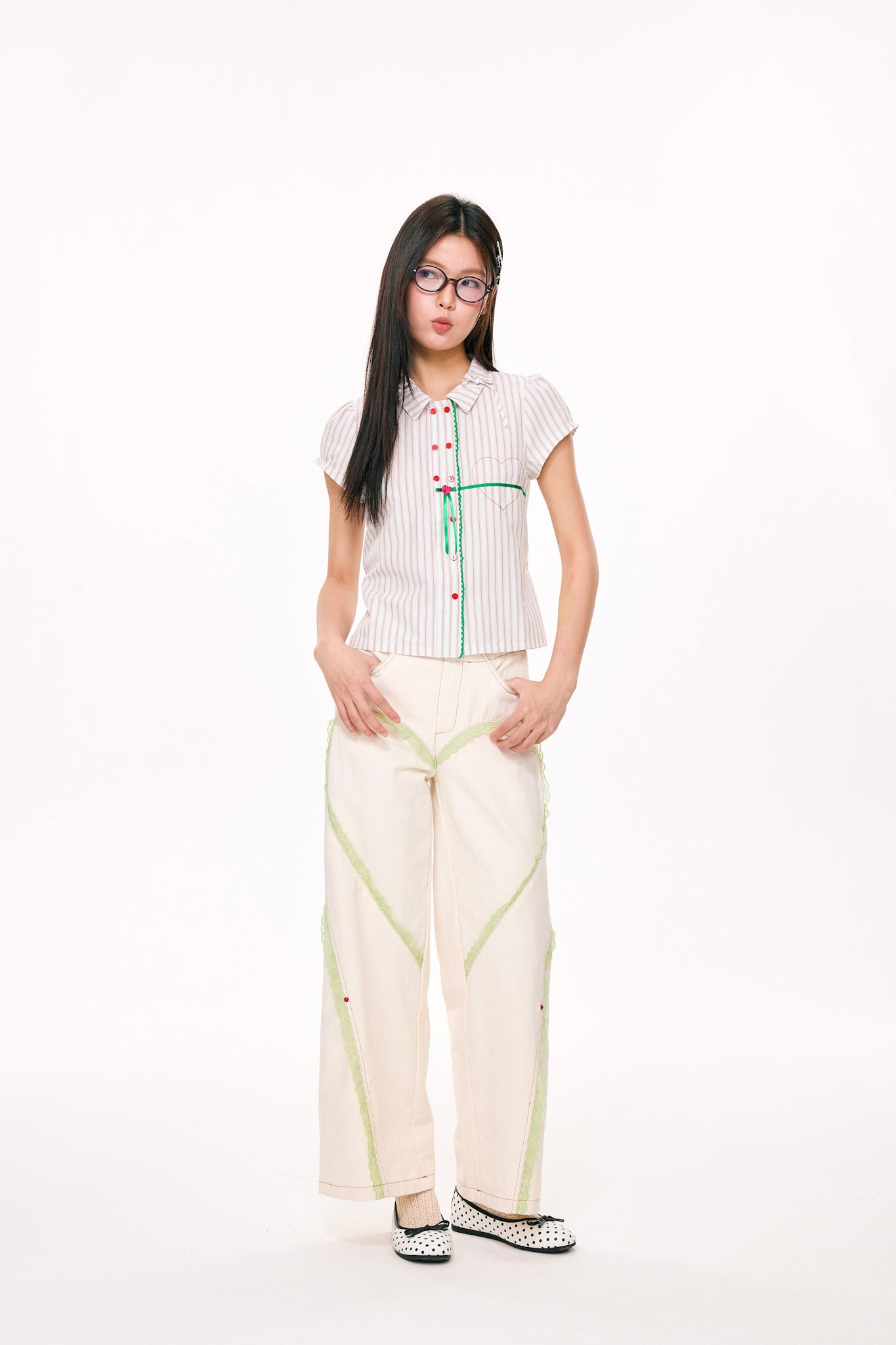 Lub-Dub Pants (Cream)