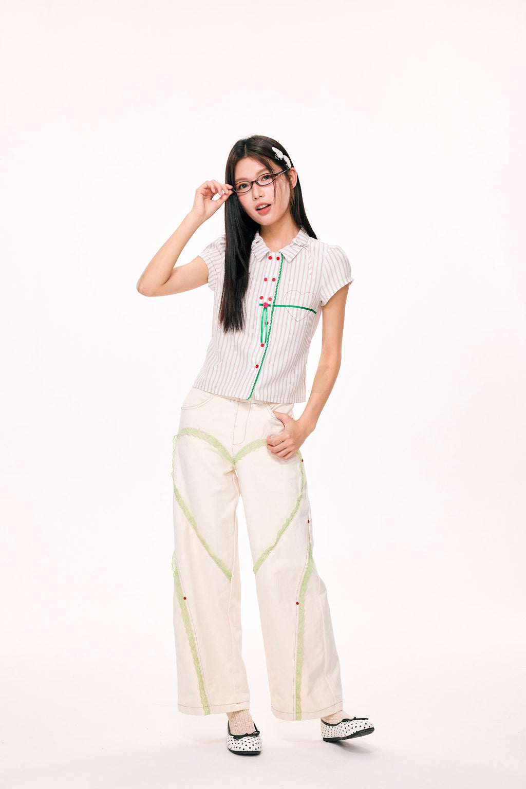 Lub-Dub Pants (Cream)