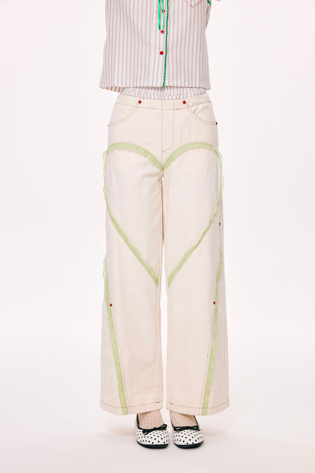 Lub-Dub Pants (Cream)