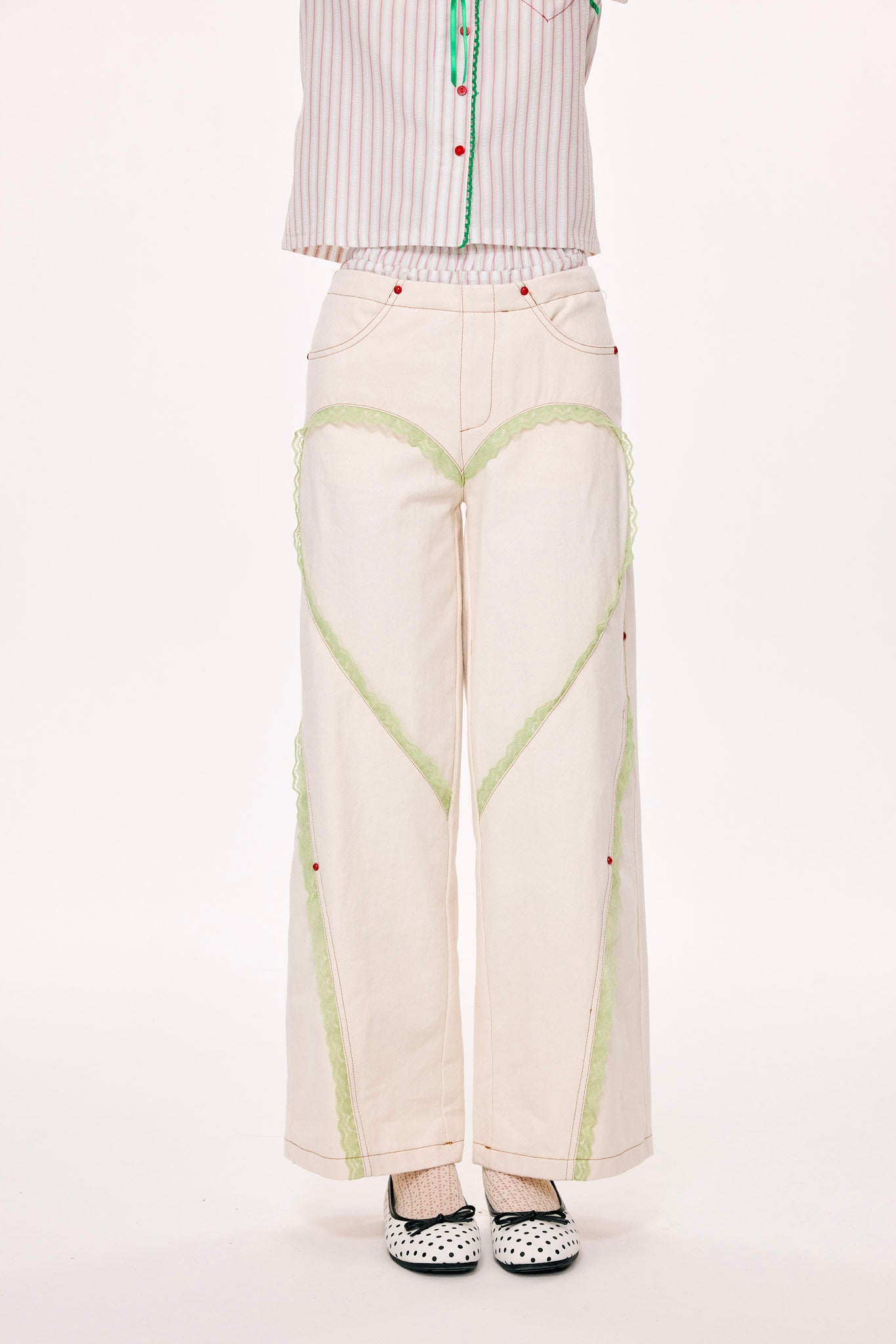 Lub-Dub Pants (Cream)