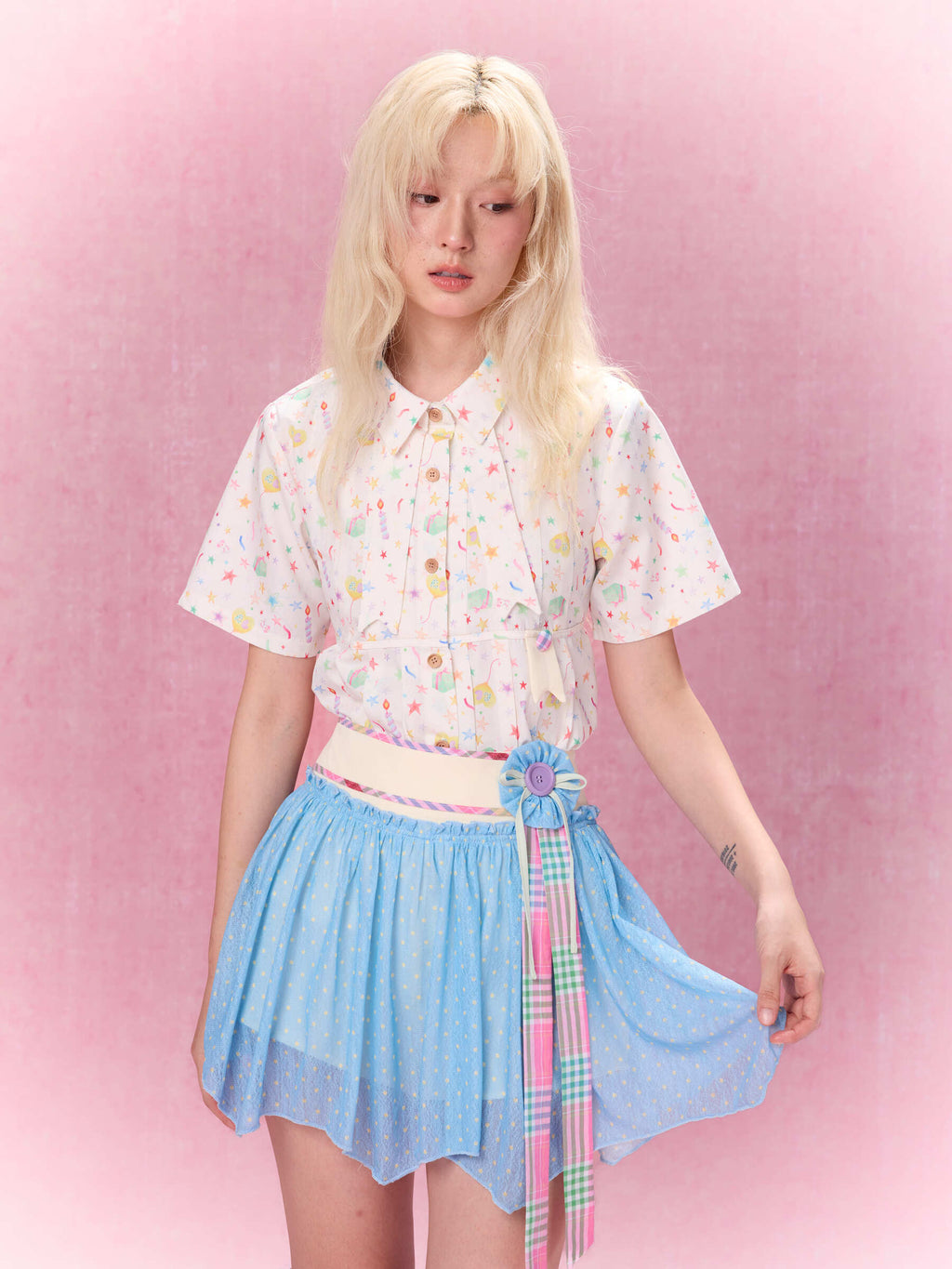 Best Day Ever Skort (Blue)