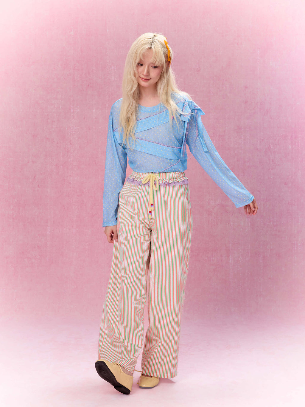 Best Day Ever Pants (Peach)