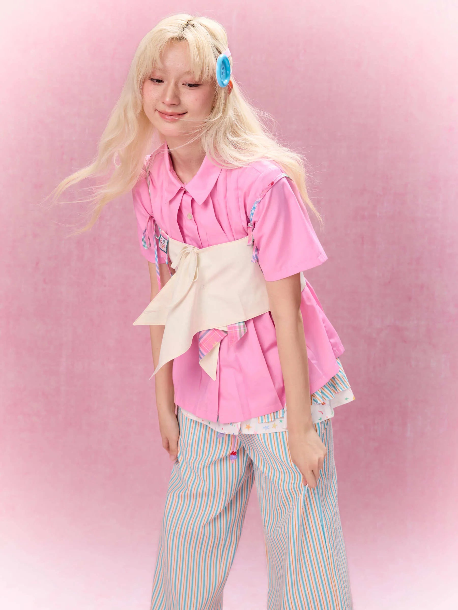 Best Day Ever Reversible Camisole (Pink/Yellow)