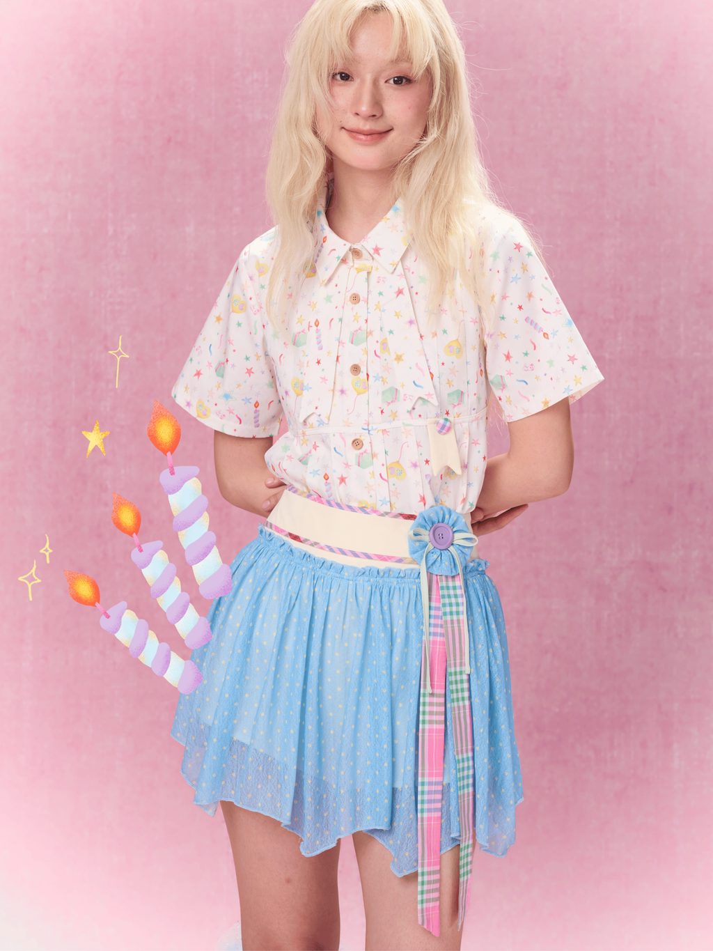 Best Day Ever Skort (Blue)