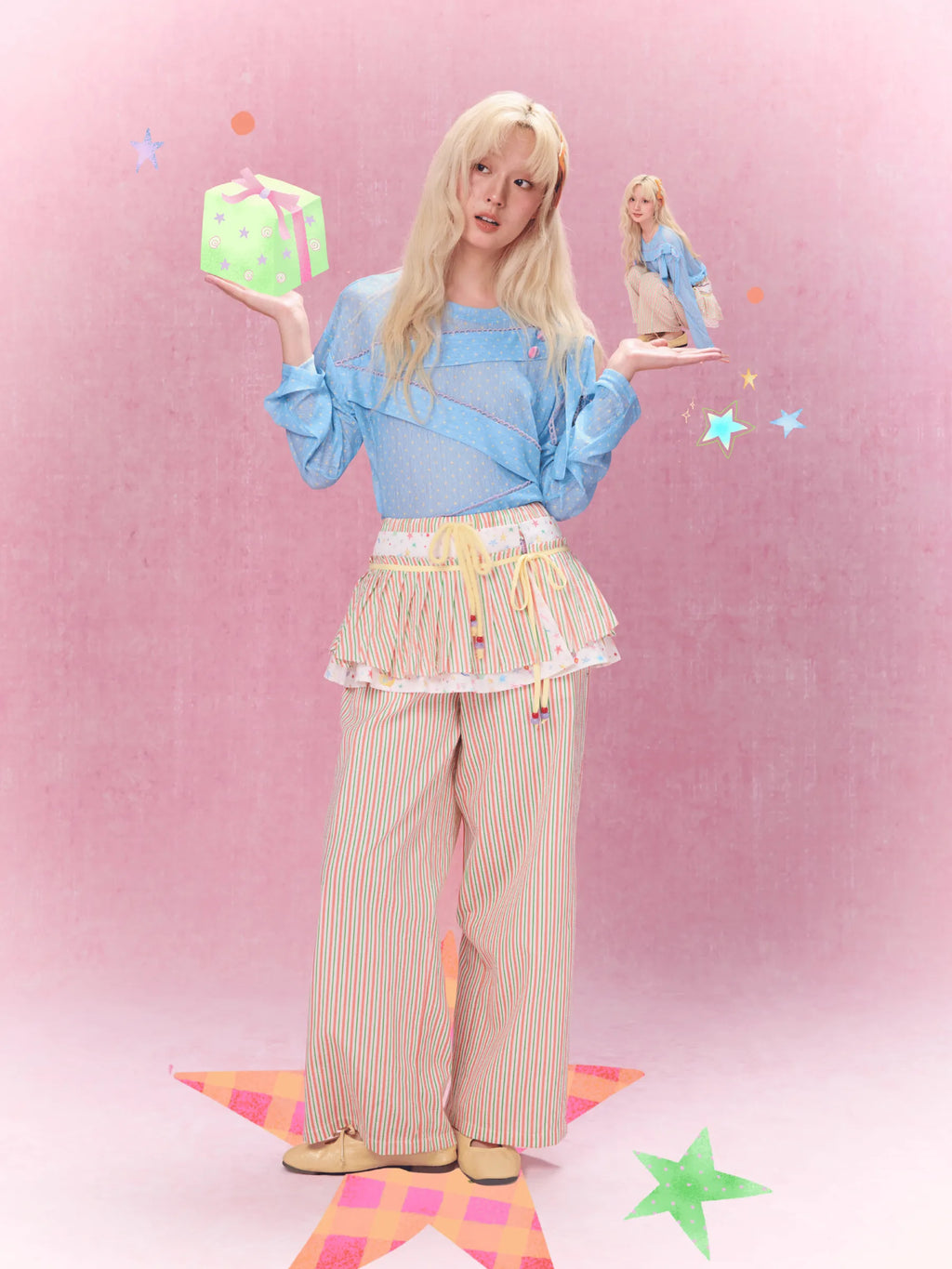 Best Day Ever Pants (Peach)