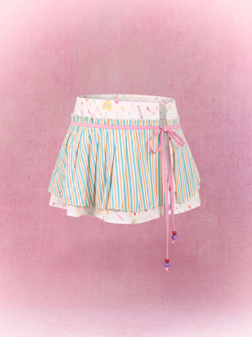 Best Day Ever Overlay Skirt Belt (Blue)