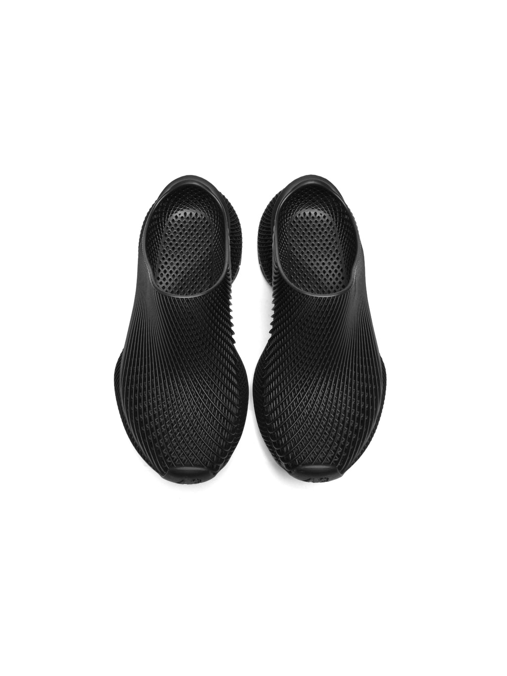 Evolve 3D Printed Slip On Black
