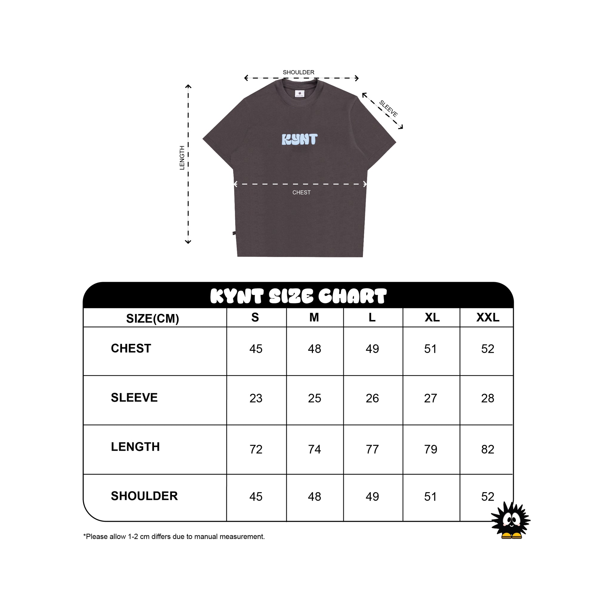 Floting Into Summer Tee Grey