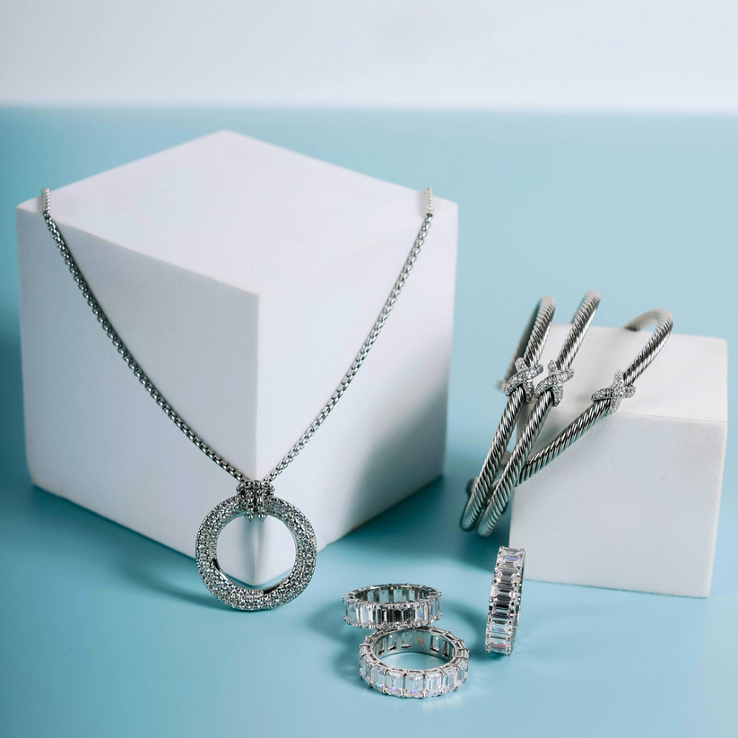 Luna Necklace Silver