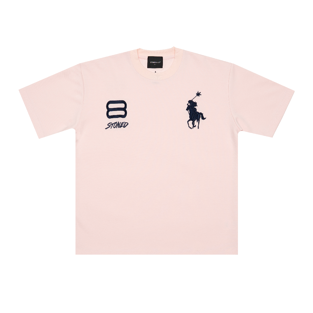 Dark Horse : Polo Tshirt Pink