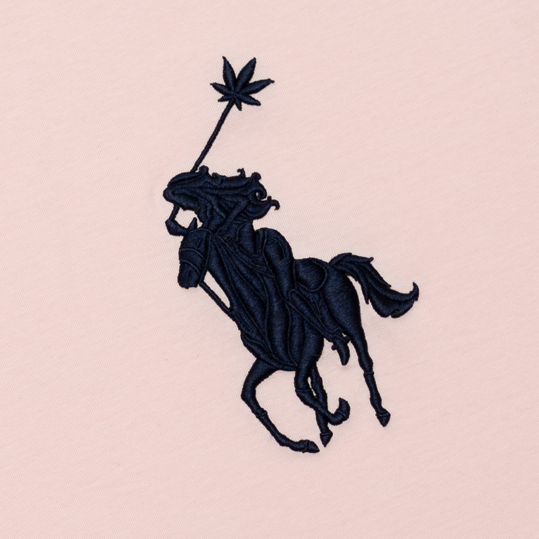 Dark Horse : Polo Tshirt Pink