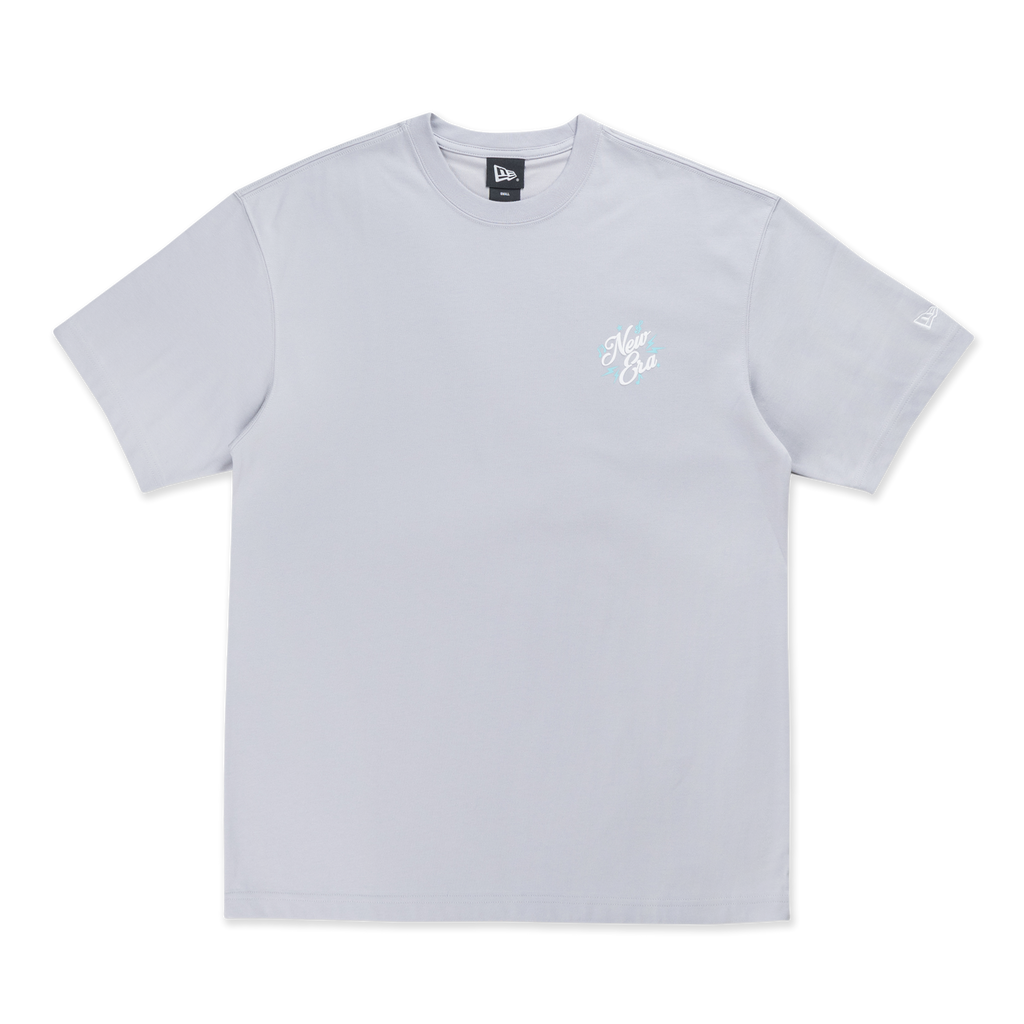NEW ERA OS SS TEE SPRING WAVE FEST DOLPHINE GRY