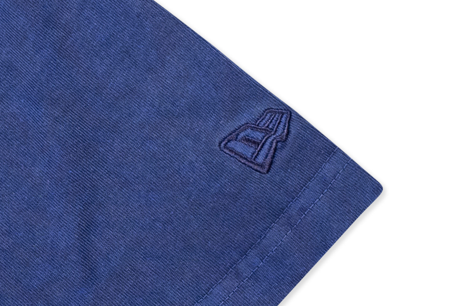 NEW ERA SS TEE NE LOGO WASHED LOSDOD INK PURPLE