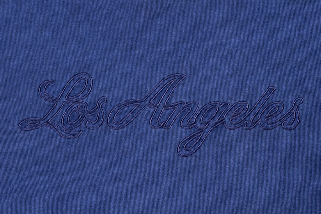 NEW ERA SS TEE NE LOGO WASHED LOSDOD INK PURPLE