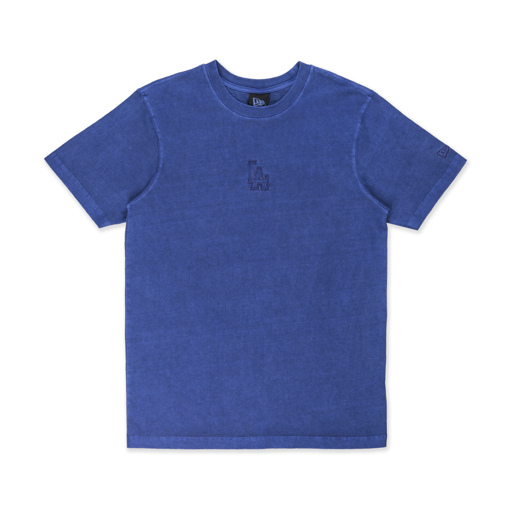 NEW ERA SS TEE NE LOGO WASHED LOSDOD INK PURPLE