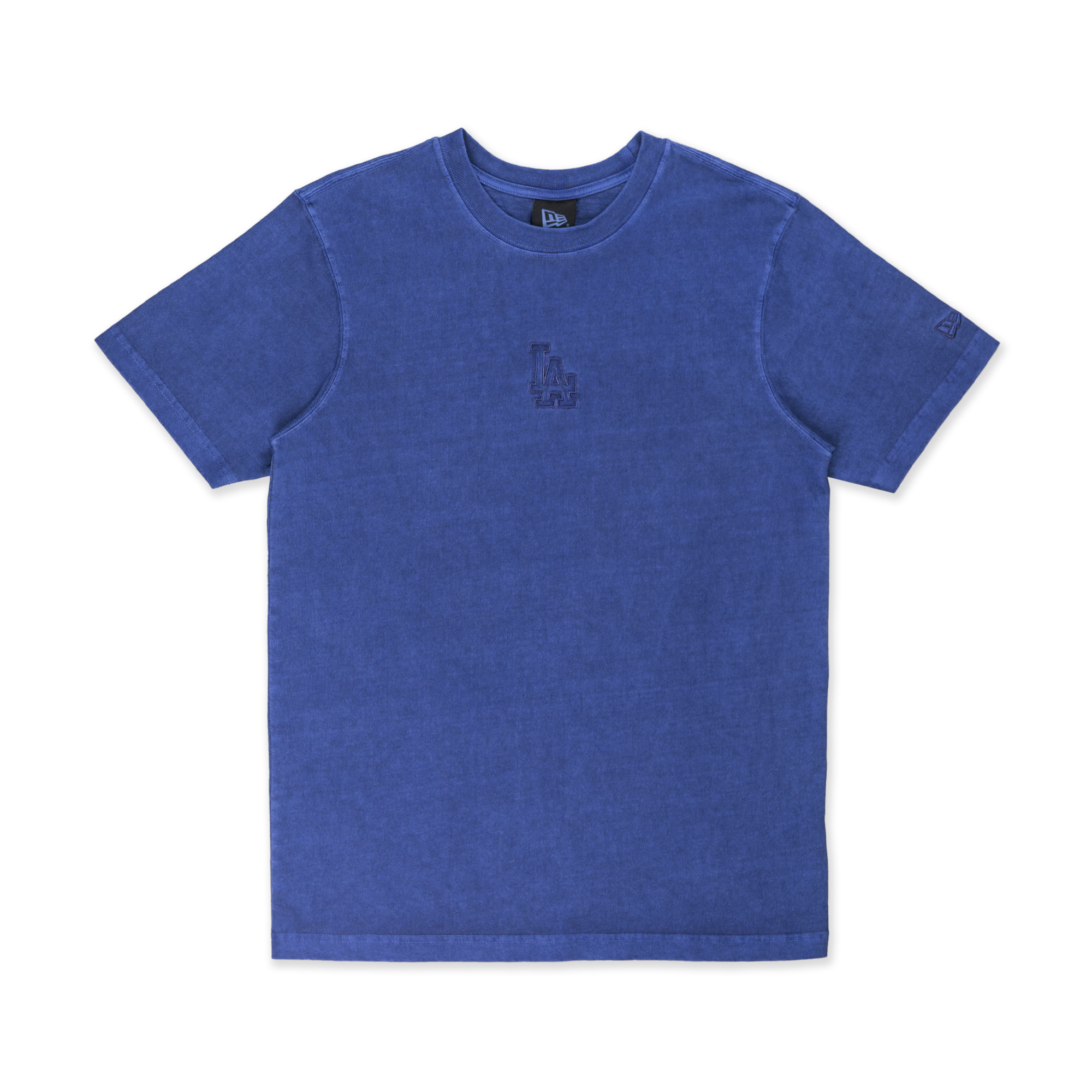 NEW ERA SS TEE NE LOGO WASHED LOSDOD INK PURPLE