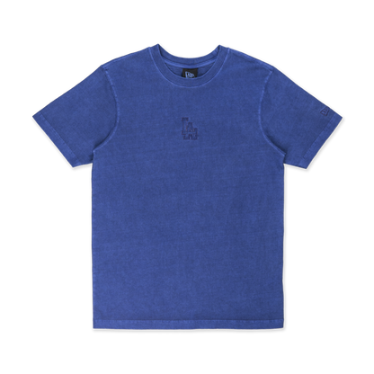 NEW ERA SS TEE NE LOGO WASHED LOSDOD INK PURPLE