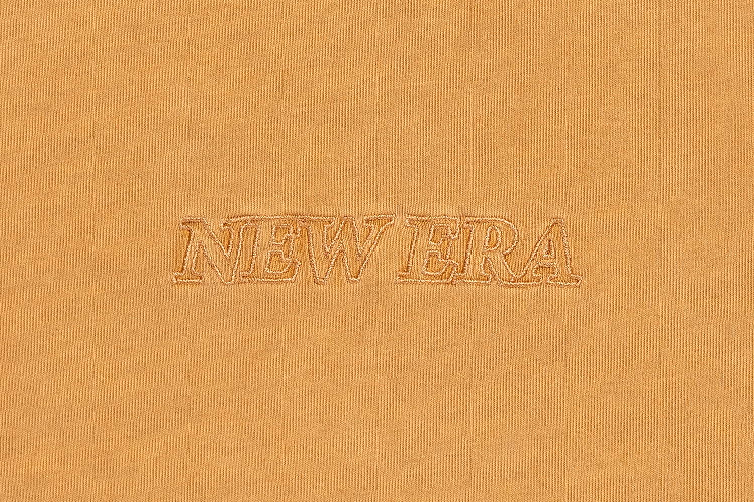 NEW ERA SS TEE NE LOGO WASHED DEEP SAND