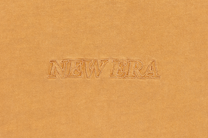 NEW ERA SS TEE NE LOGO WASHED DEEP SAND