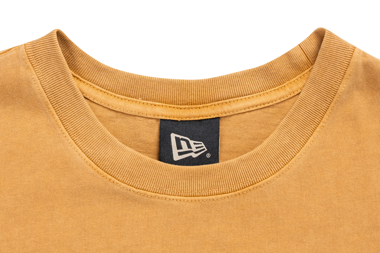 NEW ERA SS TEE NE LOGO WASHED DEEP SAND