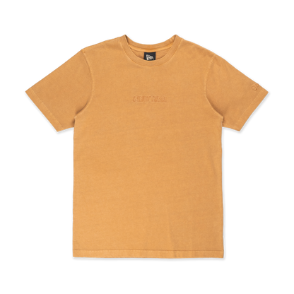 NEW ERA SS TEE NE LOGO WASHED DEEP SAND