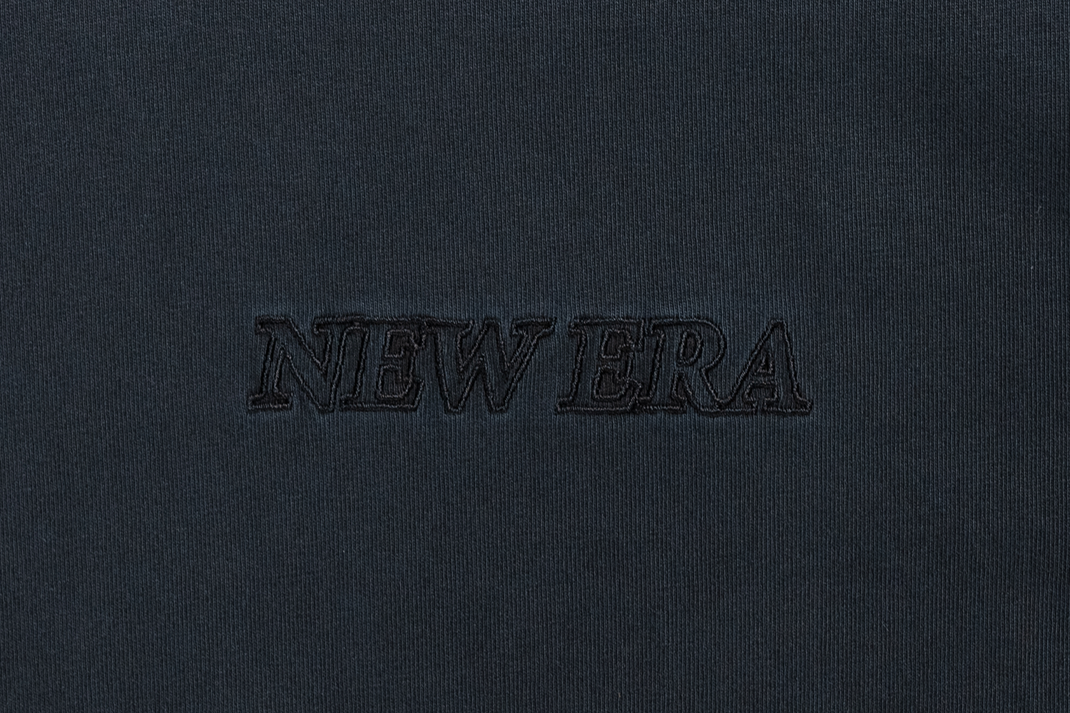NEW ERA SS TEE NE LOGO WASHED BLACK