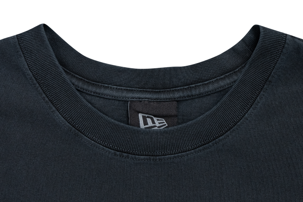 NEW ERA SS TEE NE LOGO WASHED BLACK