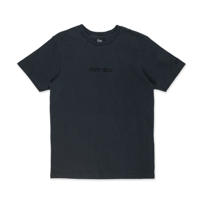 NEW ERA SS TEE NE LOGO WASHED BLACK